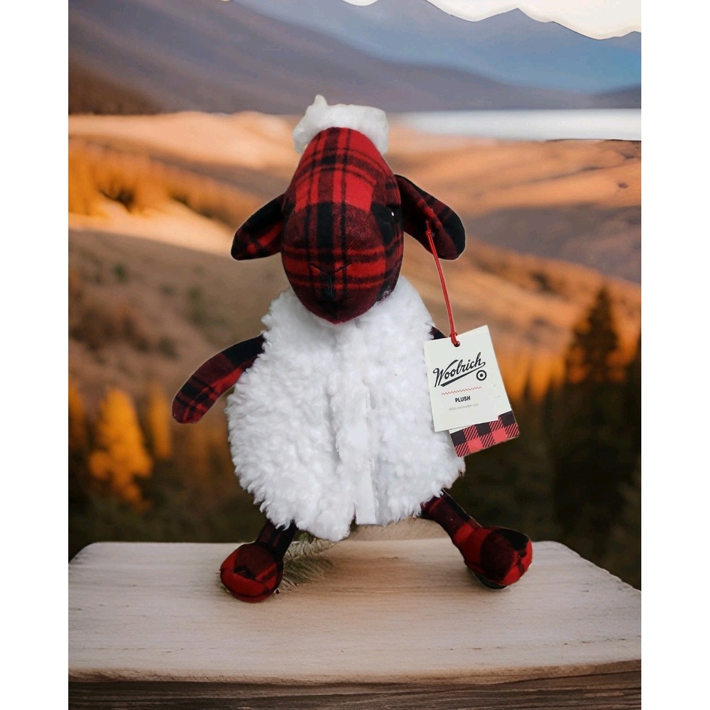 Woolrich X Target Buffalo Plaid Plush Sheep Removable Shearling Vest 2025 NWT